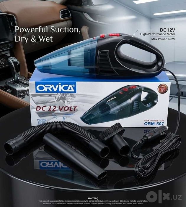 Автомобильный пылесос ORVICA ORM-507 12V  / avtomobil changyutgichi