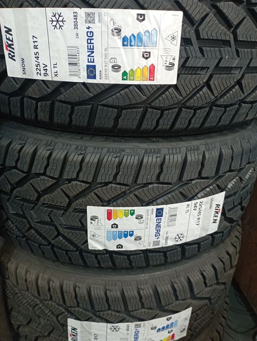 225 45 17 нови зимни гуми Рикен