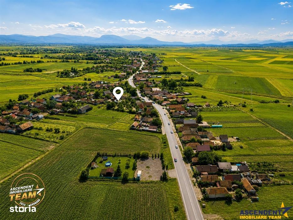 FILM! Casa personalizabila +2.700mp teren,pomi fructiferi,langa Sfantu