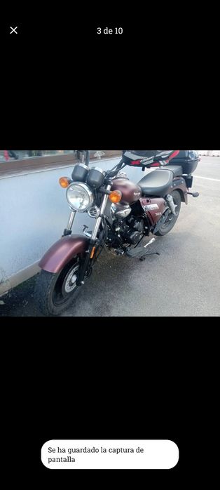 Motocicletă 125 cm³ chopper