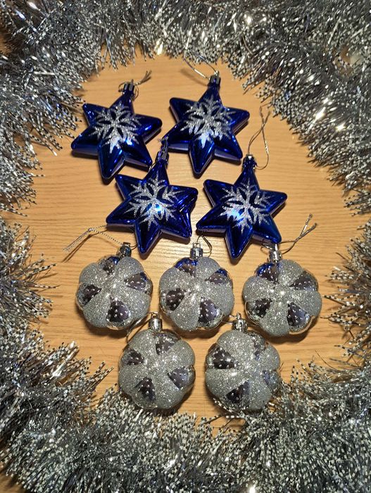 Елочные игрушки. Звездочки.
