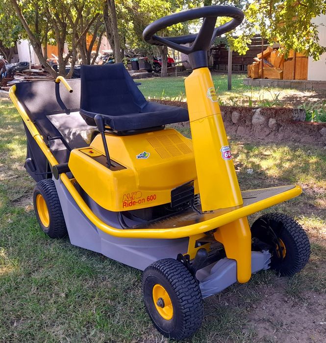 Tractoras tuns iarba Semi-profesional ALKO Ride-On 700 Brigs&Stratton 6HP 4TIMPI 60CM Carcasa Dur-Aluminiu Pornire Sfoară Transmisie lanț!!!