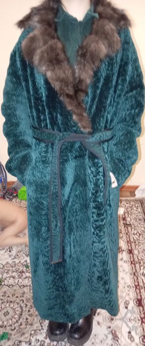Шуба, собол, астраган воротник