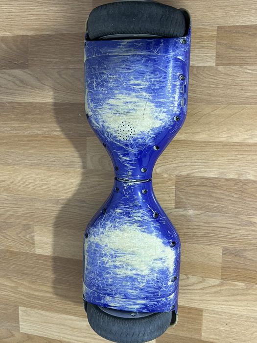 Синий гироскутер