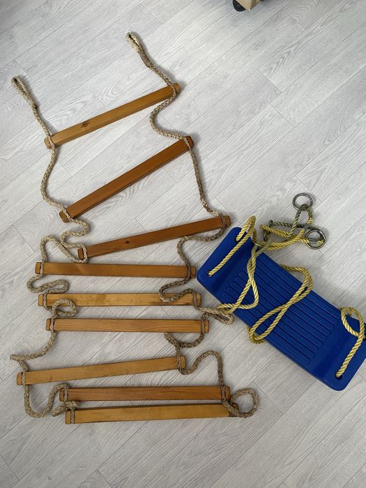 Продам лестницу и качелю для детей