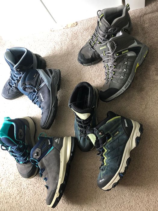 Lowa, Meindl, Quechua, Ecco боти