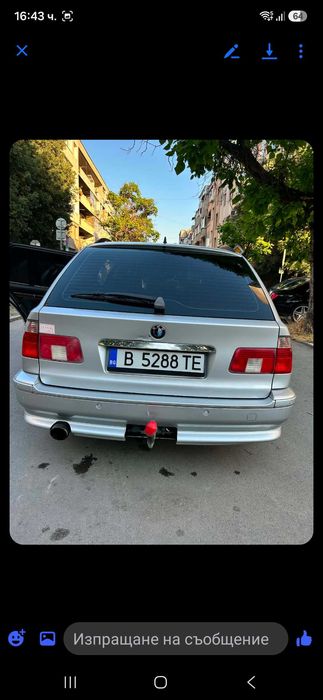 Продавам БМВ е39 бензин газ