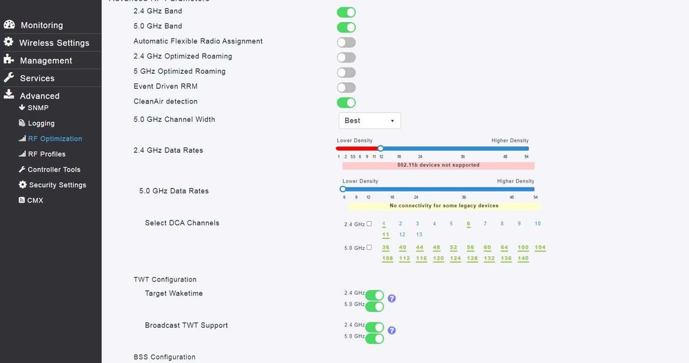Cisco AIR - AP 2802I Mobility Express + AIR - CAP 3702I WLC