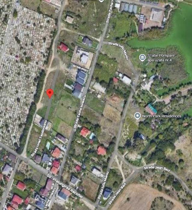 teren intravilan(zona de vile) palazu mare