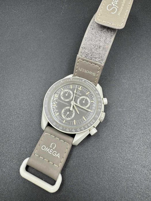 Hope Amanet P5-Swatch x Omega Bioceramic Moonswatch Mission On Earth