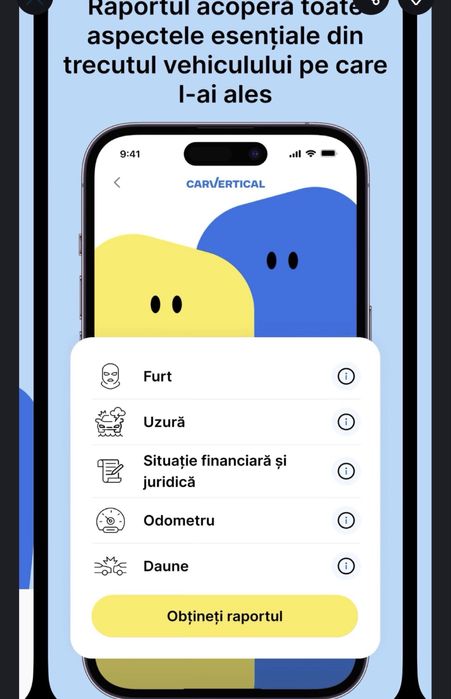 CarVertical doar 40 lei cel mai ieftin Verificare auto istoric