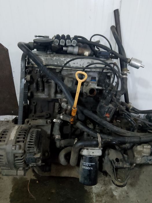 Пассат б4  Двигатель 2е Подрамник коса мозги