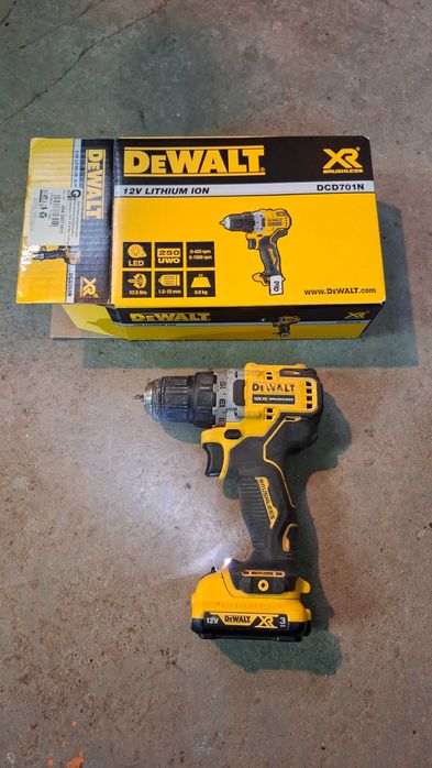 dewalt dcd701 12V винтоверт
