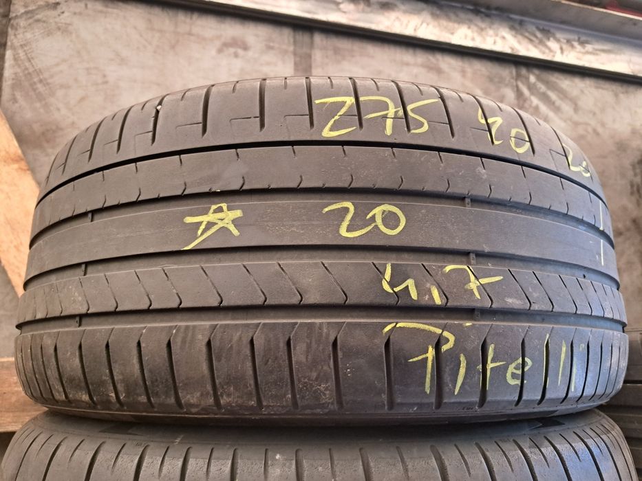 4 anvelope 275/40 R20 Pirelli omologare BMW