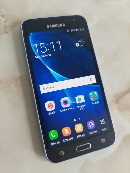 Vând Samsung Galaxy J3 DUOS Black (fără probleme) //poze reale