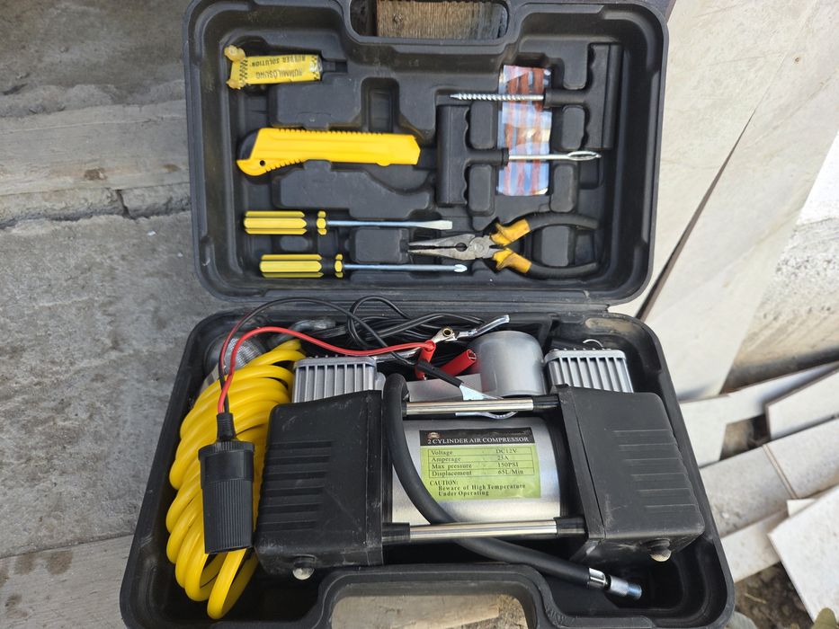 Домкрат и Компрессор автомобильный