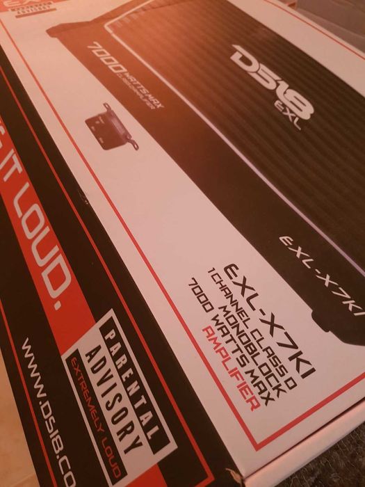 Чисто нов усилвател DS18 EXL-X7K1 - 7000W MAX