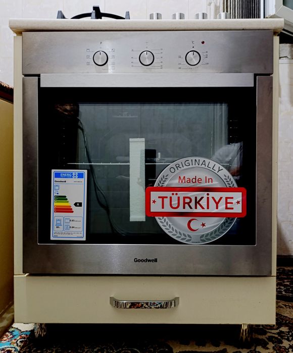 Gaz plita va pech. Stoyka mebeli bilan birga.