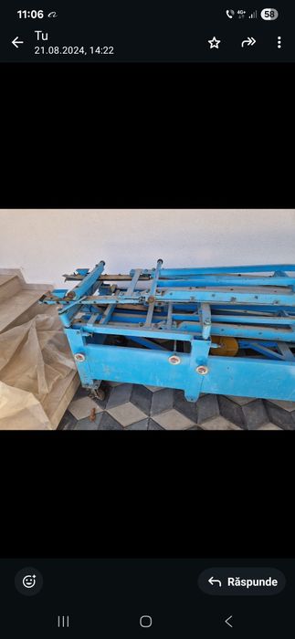 Vand masina de facut jgheaburi pe rotund  , citește descrierea