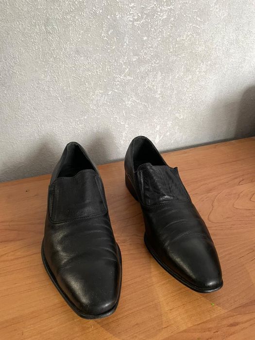 Кожаные туфли 41 размер