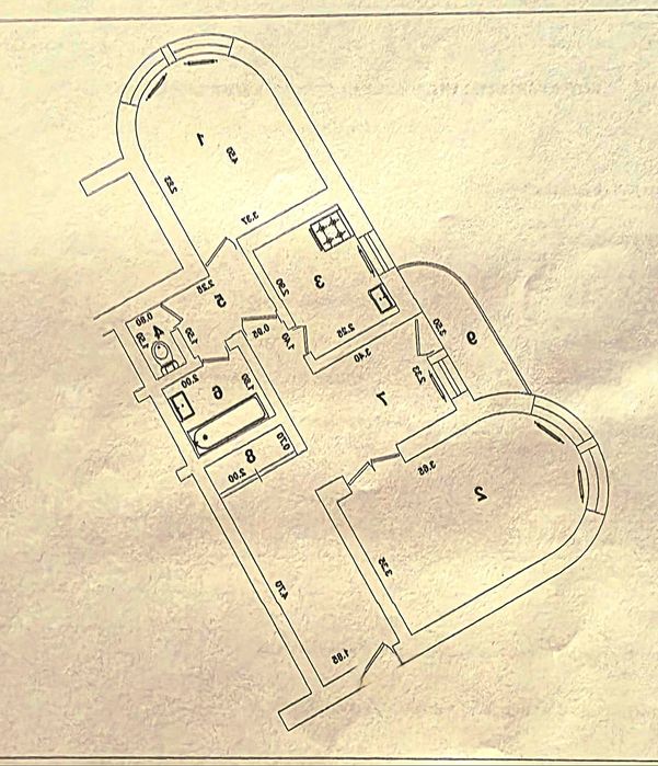 Ул Бабура, нукус 2в3/12/16 68м²