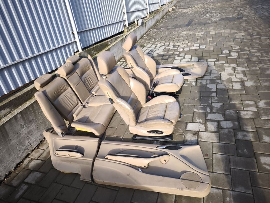 Interior piele crem recaro  electric cu încalzire BMW seria 3 E46 COUP