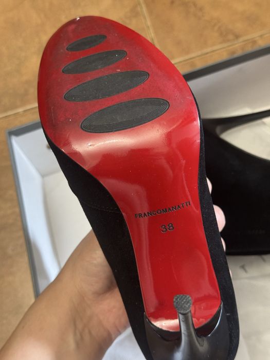 Ботильоны замшевые