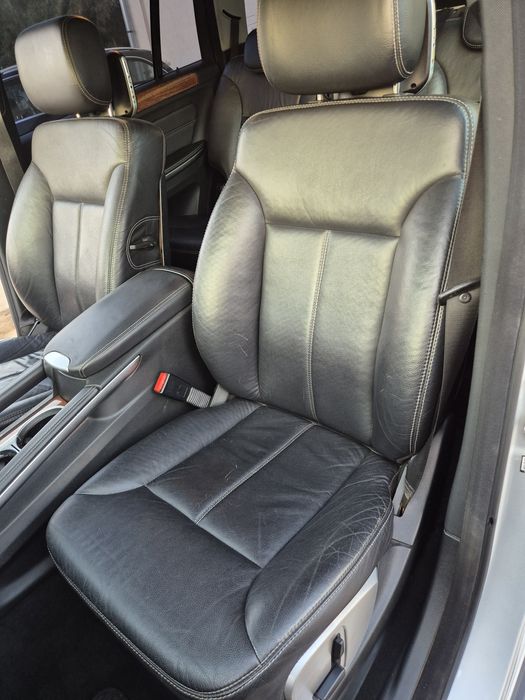 Салон Мерцедес ГЛ Х164 седалки Mercedes GL X164 черен кожен салон