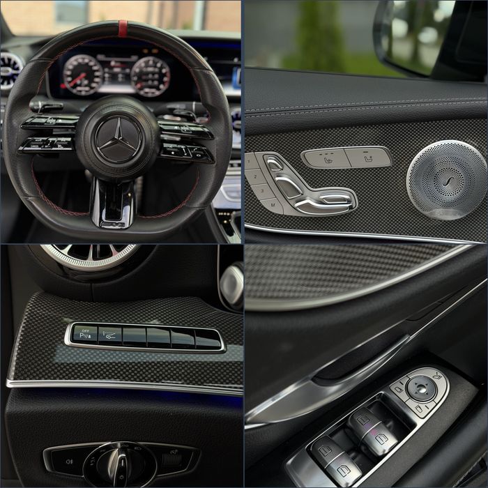 Mercedes - E coupe 9G / Pak, AMG / Head Up / Burmester / Panoramic / Stelute / AirMatic /