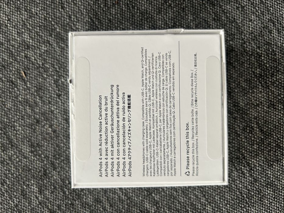 Оригинални Apple Airpods 4 (ANC)