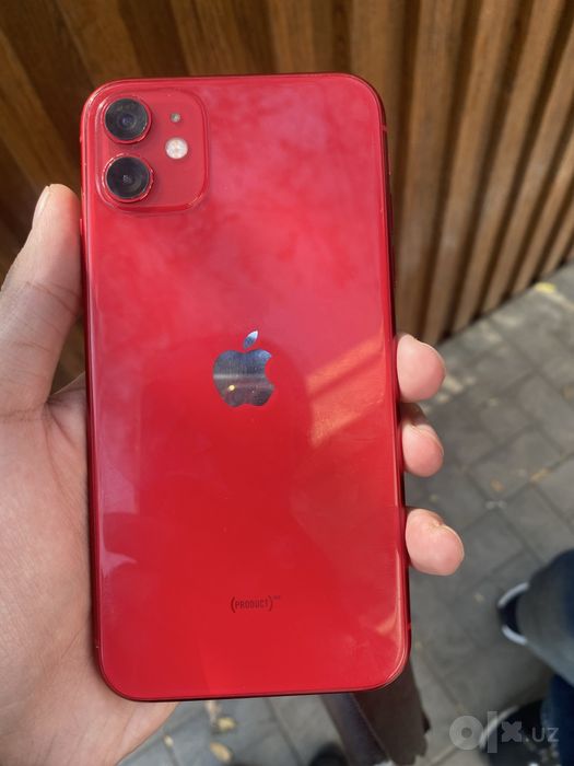 Iphone 11 qizil rangli 64 talik