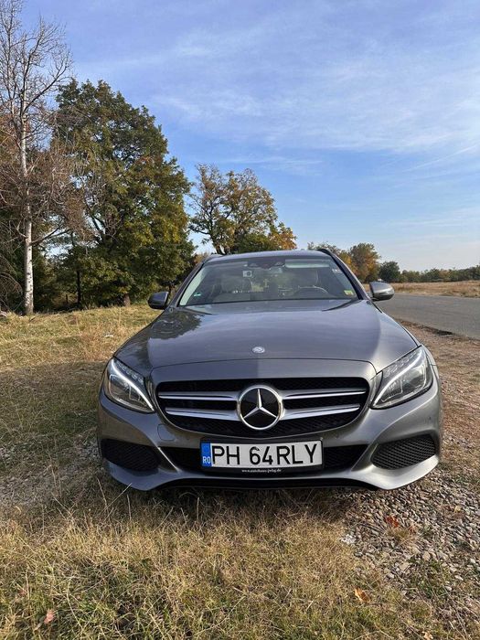 Mercedes C200d break 12/2016. DISTRONIC+, FARURI LED