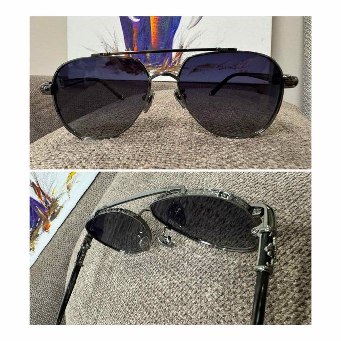 Висок клас стилни очила Chrome Hearts