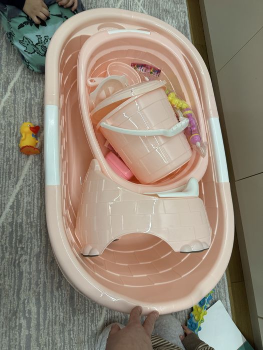 Детская ванночка для купания 11в1