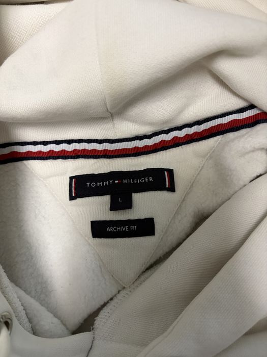 Hanorac Tommy Hilfiger Alb