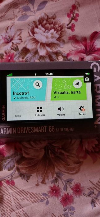 GPS Garmin drive smart 66 Livetrafic NOU la cutie cu toate accesoriile