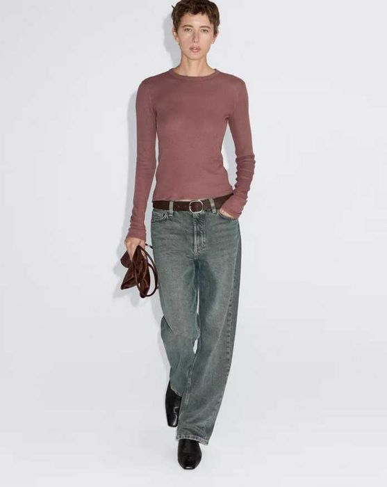 Фланелка MASSIMO DUTTI с кашмир