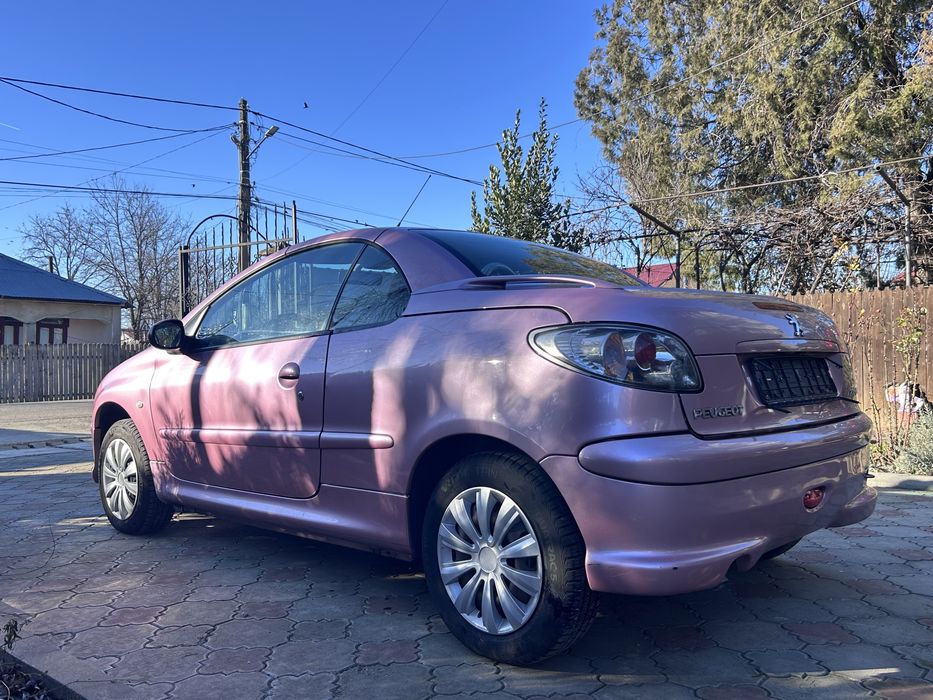 Peugeot 206cc roz