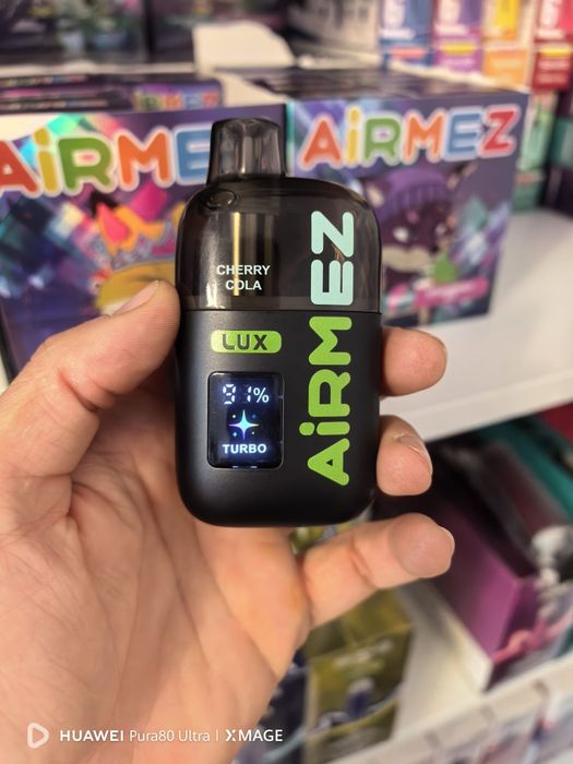 Vape 100.000 Puffs Airmez Lux Mod Turbo Reincarcabil
