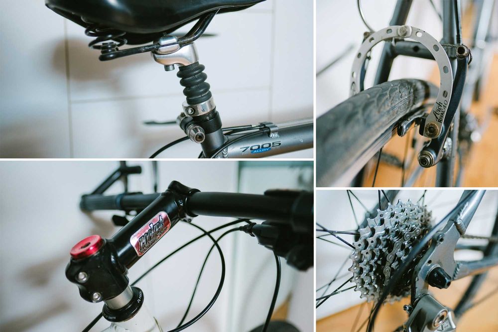 Bicicleta Scott Atacama Pro - roti 28" , Full LX, , 3x9 viteze , trekking-bike cu piese foarte bune