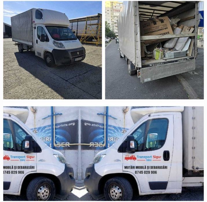 Transport mobila, mutari și debarasări