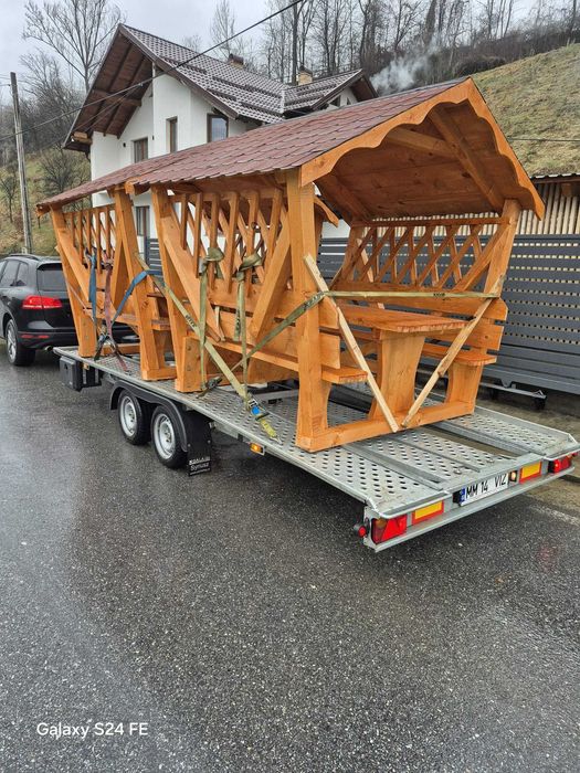 Filigorie lemn masiv rustic