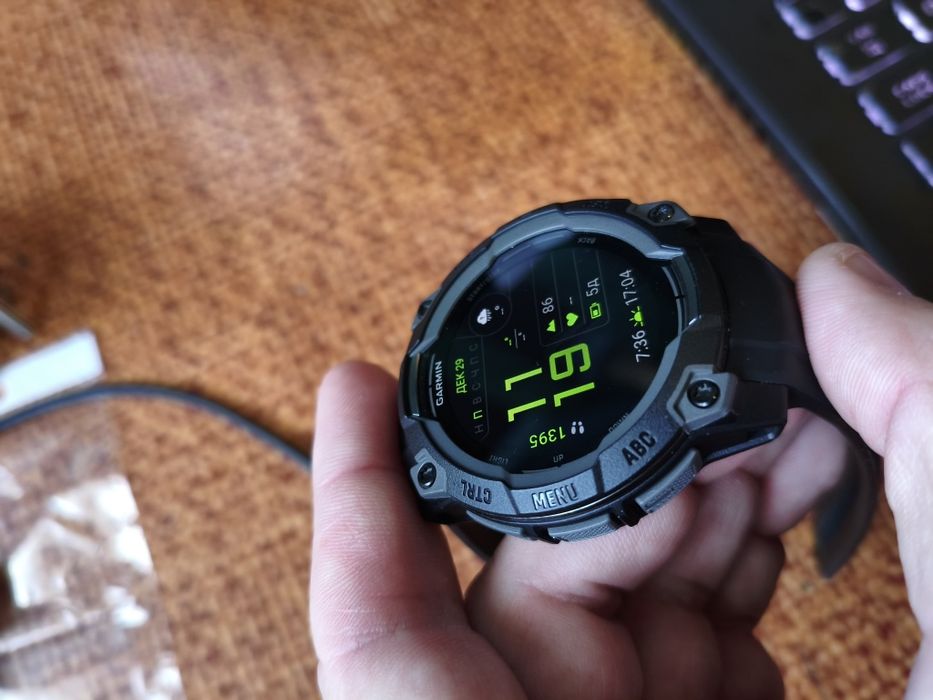 Garmin - Instinct 3 AMOLED, 45 mm, 1.2'', Black