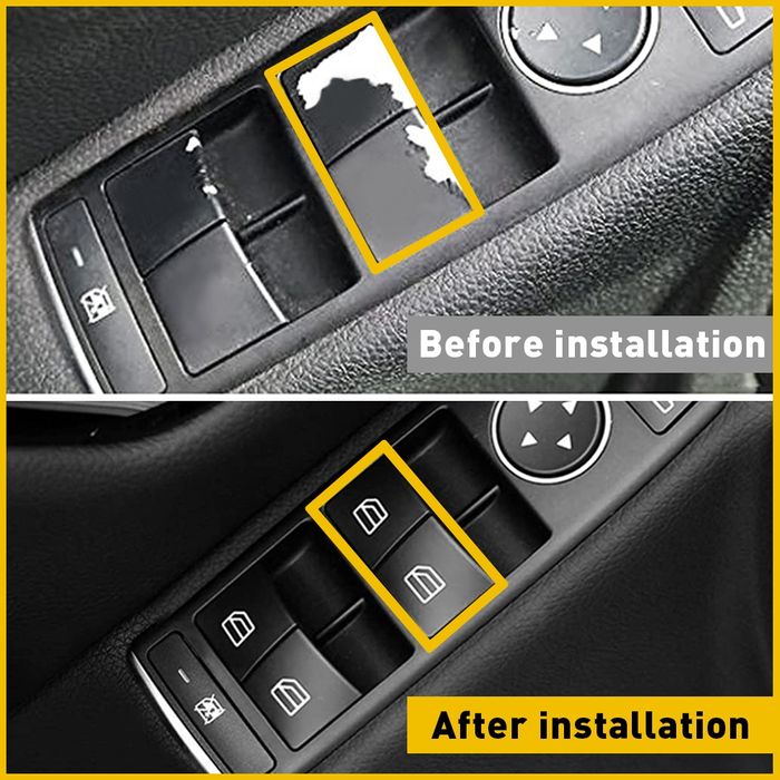 Set 4 carcase buton Consola geamuri Mercedes clasa A B C E GLK CLA GL