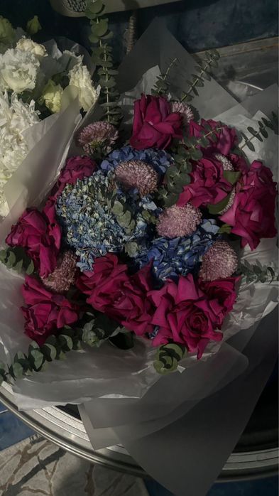 Букет цветов 3 букета