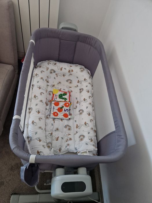 Coolbaby pat patut leagan, patut bebe, leagan bebe bluetooth, senzor plans