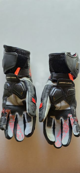 Mănuși Moto SECA din piele cu Kevlar®️ – Mărimea S – Noi