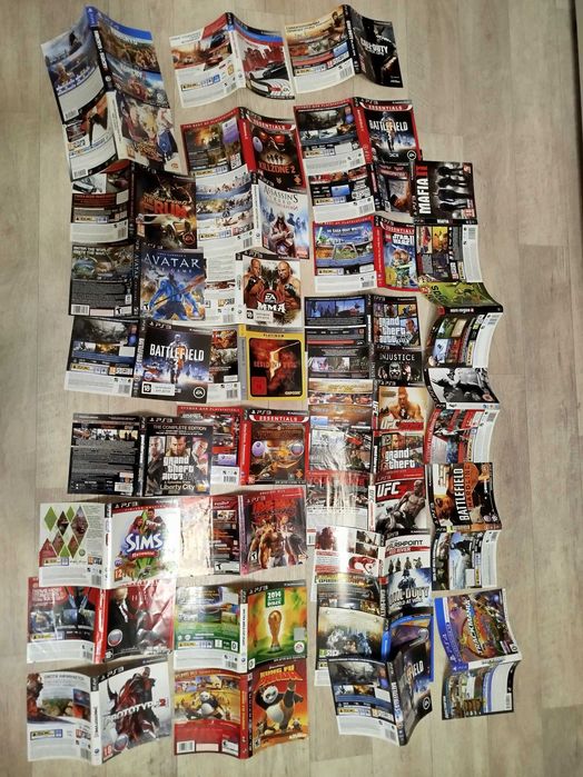 Playstation 3 ps3 буклеты мануалы