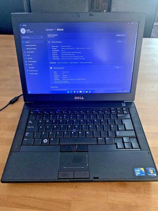 DEZMEMBRARE Laptop Dell Latitude E6400 Placa de Baza Video Nvidia Ecran LCD 14' Baterie Acumulator Tastatura DVDRW Carcasa Ivertor Cablu LVDS etc.