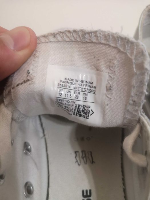 Incaltaminte Converse - argintii